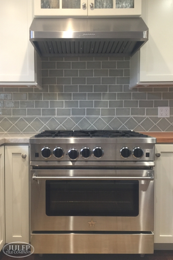 3 Ways To Use Decorative Tile Behind Your Stove - Julep Tile Company