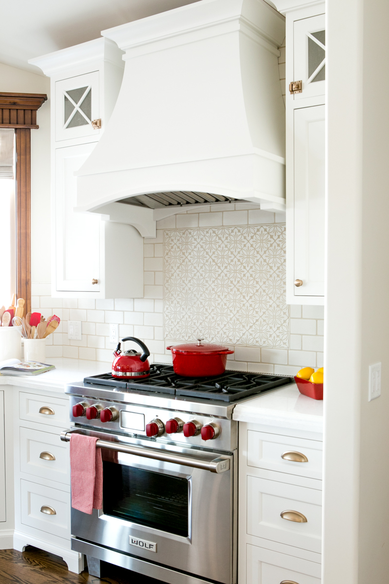 Classic White Kitchen Makeover: Before & After - Julep Tile Company