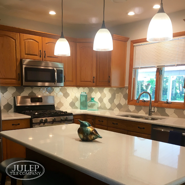 Kitchen Makeover Without Painting Your Cabinets Julep Tile Company